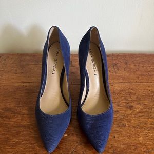 Via Spiga blue heels
